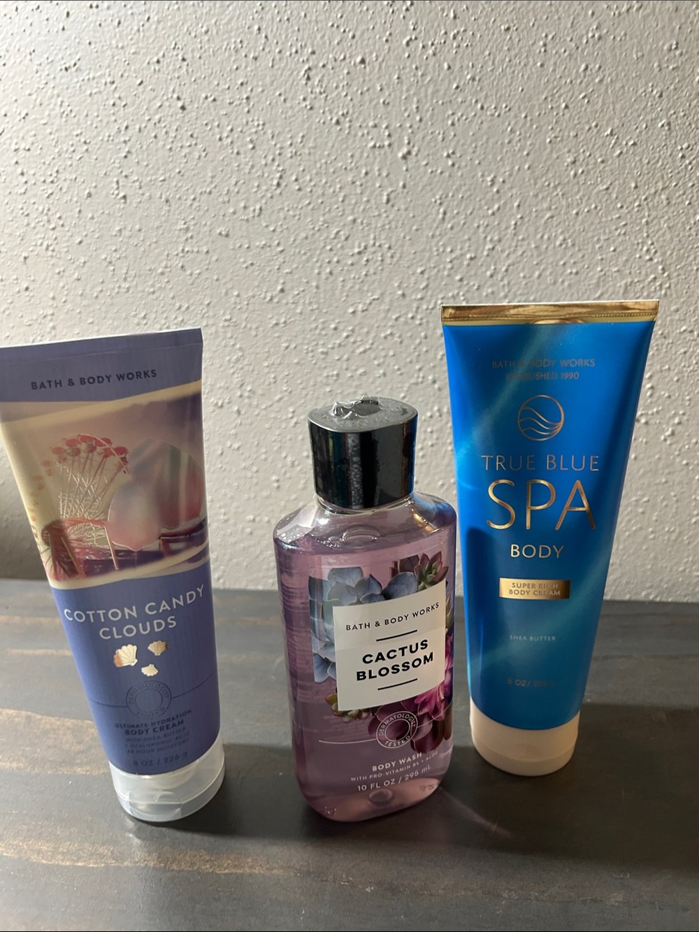Bath & Body Works Body Care Trio - Lavender, Purple & Blue